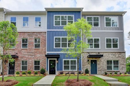 New construction Townhouse house 5473 Blossomwood Trail Sw, Mableton, GA 30126 - photo 0