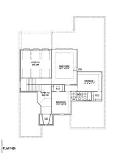 Plan 1686 2nd Floor