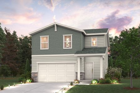 New construction Single-Family house 201 Grayson Ave, Fort Lupton, CO 80621 plan The Empress - image