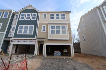 New construction Townhouse house 2317 Bay Minette Sta, Apex, NC 27502 Buckingham - Front Entry Townhomes- photo 0