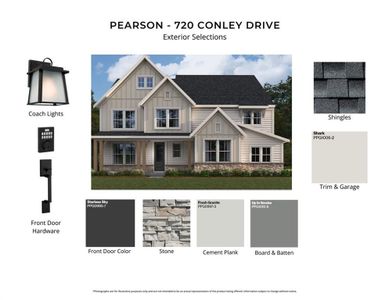 New construction Single-Family house 720 Conley Dr, Canton, GA 30115 plan Pearson - image