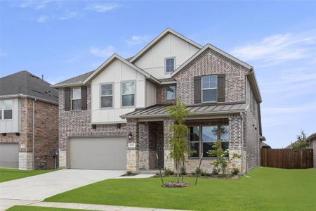 New construction Single-Family house 381 Edmund Ln, Fate, TX 75087 Emery- photo 1 1