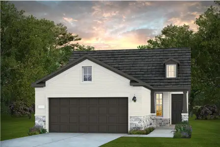 New construction Single-Family house 14317 Bluebonnet Bend Ct, Willis, TX 77318 plan Compass - image