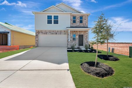 New construction Single-Family house 13514 Guajillo Spg, San Antonio, TX 78253 plan Dogwood - 30' Smart Series - image