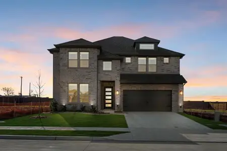New construction Single-Family house 5845 Anning Wy, Pilot Point, TX 75009 plan Rose II - image