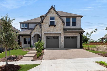 New construction Single-Family house 924 Salvation Dr, Seis Lagos, TX 75098 plan Princeton 2F-EW - image