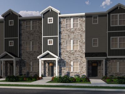 New construction Townhouse house 217 Fletchers Wy, Smyrna, TN 37167 plan Somerset - image