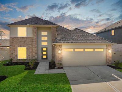 New construction Single-Family house 40207 Bay Warbler Court, Magnolia, TX 77354 - photo 0