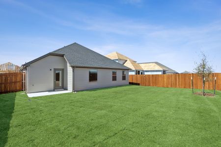 Flatwork in the Harrison home plan by Trophy Signature Homes – REPRESENTATIVE PHOTO