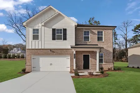 New construction Single-Family house 205 Pailsey Wy, Locust Grove, GA 30248 plan Oakland - image