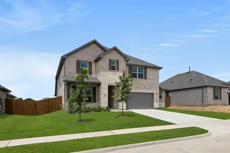 New construction Single-Family house 425 Wabash Dr, Waxahachie, TX 75167 plan Hemlock II W - image