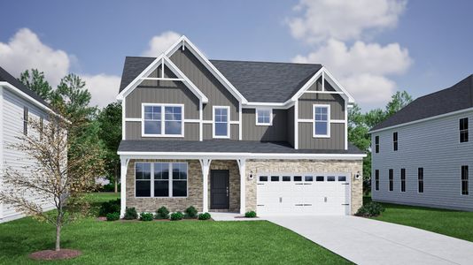 New construction Single-Family house 645 Falling Leaf Ln, Chapin, SC 29036 plan Roanoke - image