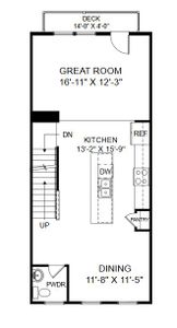 New construction Townhouse house 110 Buck Fever Ln, Summerville, SC 29486 plan The Parker - image 6