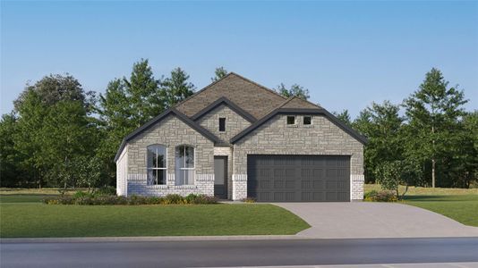 New construction Single-Family house 2173 Gleaming Grove Dr, Brookshire, TX 77423 plan Navarre - image