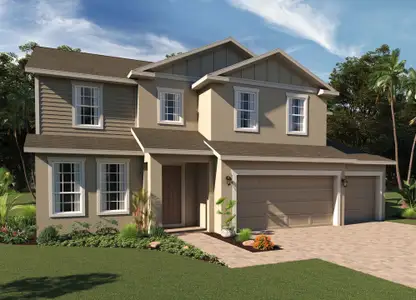 New construction Single-Family house 1788 Church Lake St, Groveland, FL 34736 plan Exbury Executive - image