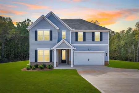 New construction Single-Family house 70 Cooper Dr, Mansfield, GA 30055 plan Auburn D3 - image