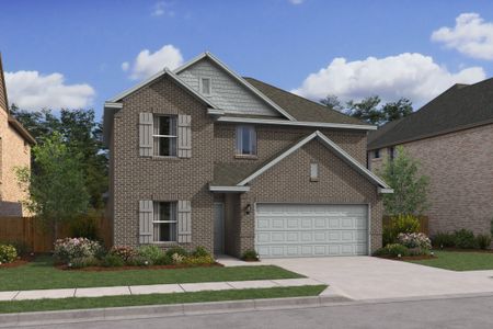 New construction Single-Family house 536 Brookside Dr, Van Alstyne, TX 75495 plan Tigris II - image