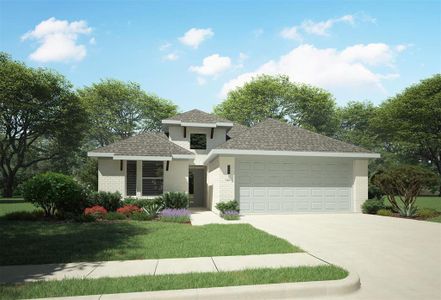 New construction Single-Family house 1010 Pebble Wend Dr, Lavon, TX 75166 Diamond | Elevon- photo 0 0