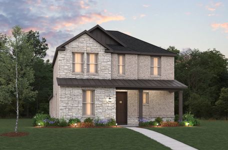 New construction Single-Family house 11733 Canopy Trl, Justin, TX 76247 plan Conroe - image