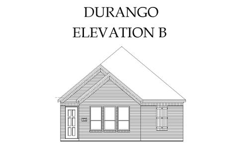 New construction Single-Family house 1540 Euclid Alley, Corinth, TX 76208 Durango B- photo 0