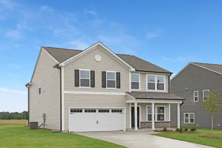 New construction Single-Family house 517 W Brocklyn St, Benson, NC 27504 plan The Lenox - image
