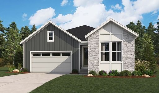 New construction Single-Family house 17006 Mighty Eagle Ave, Parker, CO 80134 plan Ansel - image