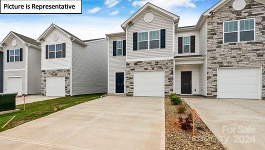 New construction Townhouse house 9016 Lowfalls Lane, Charlotte, NC 28216 Maywood- photo 0