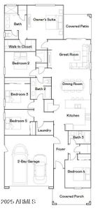 New construction Single-Family house 3122 S 156Th Ave, Goodyear, AZ 85338 Ocotillo Plan 3520- photo 0
