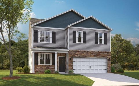 New construction Single-Family house 3002 Highline Dr, McDonald, TN 37353 plan Belhaven - image