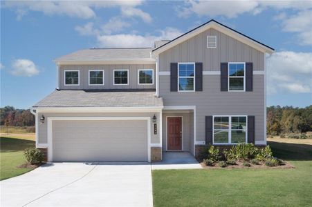 New construction Single-Family house 3280 Forest Green Dr, Douglasville, GA 30135 Aspen AA- photo 0 0