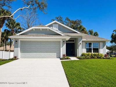New construction Single-Family house 580 Durant St, Sebastian, FL 32958 plan 1820 - image