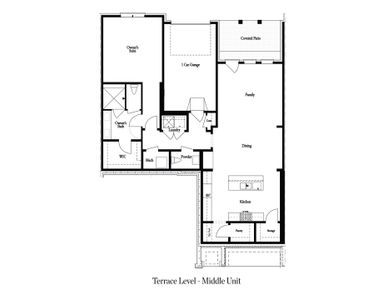 New construction Condo house 4415 E Jones Bridge Rd, Peachtree Corners, GA 30092 plan The Adams - image 3