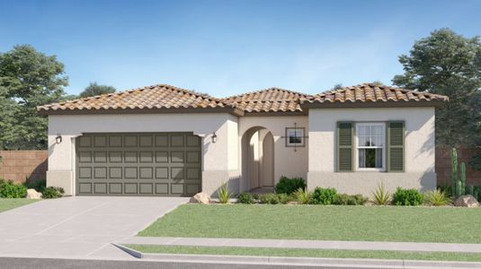 New construction Single-Family house 17563 W Victory St, Goodyear, AZ 85338 Aspen Plan 4578- photo 0 0