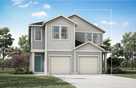 New construction Townhouse house 3808 Baxley Villas Ct, Middleburg, FL 32068 plan Maple - image