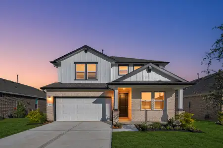New construction Single-Family house 432 E Rose Marie Ln, Montgomery, TX 77356 plan Zambezi II - image