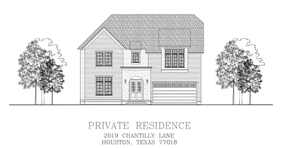 New construction Single-Family house 2019 Chantilly Ln, Houston, TX 77018 - image