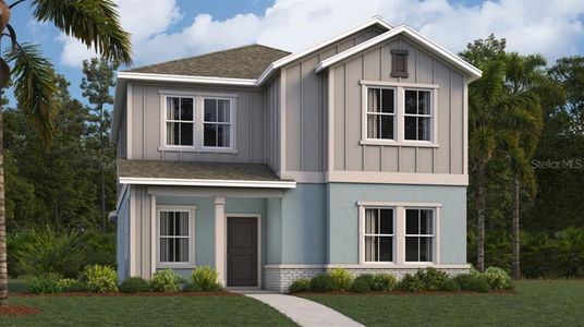 New construction Single-Family house 2147 Sweet Honey Lane, Apopka, FL 32712 Harmony- photo 0