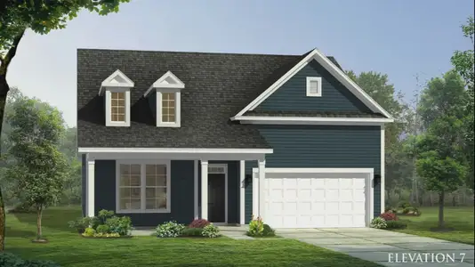 New construction Single-Family house 556 Winding Crk, Lillington, NC 27546 plan Cooper 3 - image