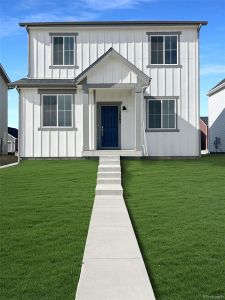 New construction Single-Family house 2884 Nectar Street, Strasburg, CO 80136 Sherwood- photo 0