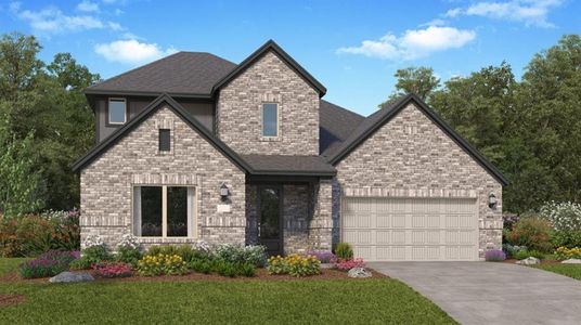 New construction Single-Family house 2100 Woodside Meadow Court, League City, TX 77539 Somerset- photo 0