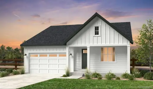 New construction Single-Family house 745 Stillwell Ave, Elizabeth, CO 80107 plan Boulder - image