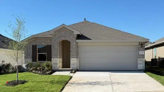 New construction Single-Family house 1317 Tin Roof Rd, Krum, TX 76249 plan Abbot - image