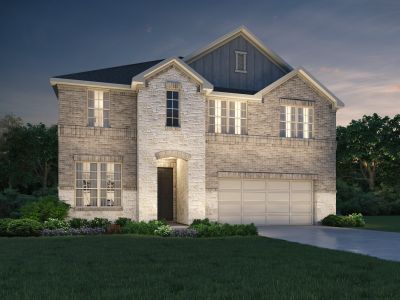 New construction Single-Family house 31116 Rivage Beach Dr, Huffman, TX 77336 plan The Pine (L407) - image