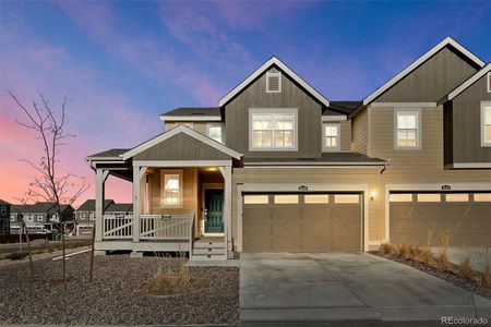 New construction Duplex house 16249 Laurentide Pl, Parker, CO 80134 - photo 0