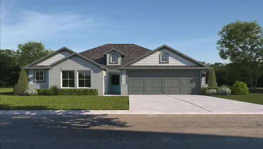 New construction Single-Family house 304 Timbo Dr, Jarrell, TX 76537 plan Bellvue - image