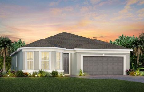 New construction Single-Family house 2737 Serenity Meadow Dr, Kissimmee, FL 34744 Palmary- photo 0