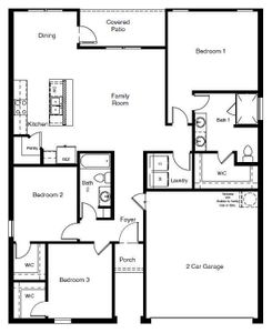 D.R. Horton's Tupelo floorplan - All Home and community information, including pricing, included features, terms, availability and amenities, are subject to change at any time without notice or obligation. All Drawings, pictures, photographs, video, square footages, floor plans, elevations, features, colors and sizes are approximate for illustration purposes only and will vary from the homes as built.