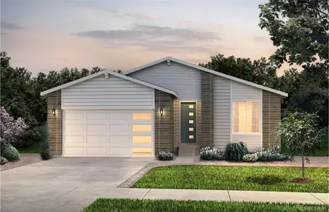 New construction Single-Family house 4145 N Duquesne Ct, Aurora, CO 80019 Manzanita- photo 0