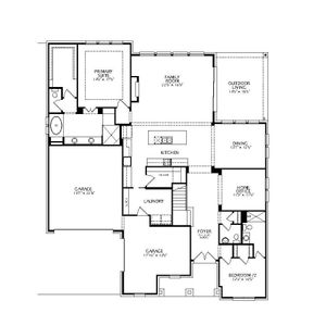 New construction Single-Family house 15398 Ringbill Wy, Magnolia, TX 77354 plan Brookdale II - image
