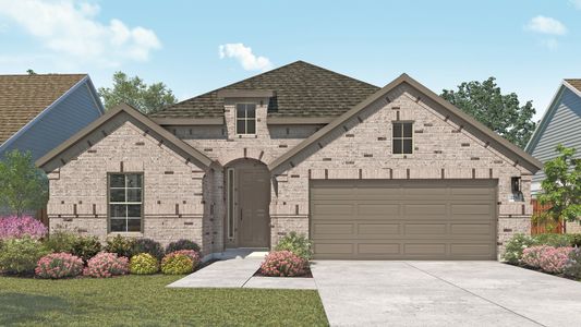 New construction Single-Family house 2024 Barfish Wy, Leander, TX 78641 plan Oleander - image